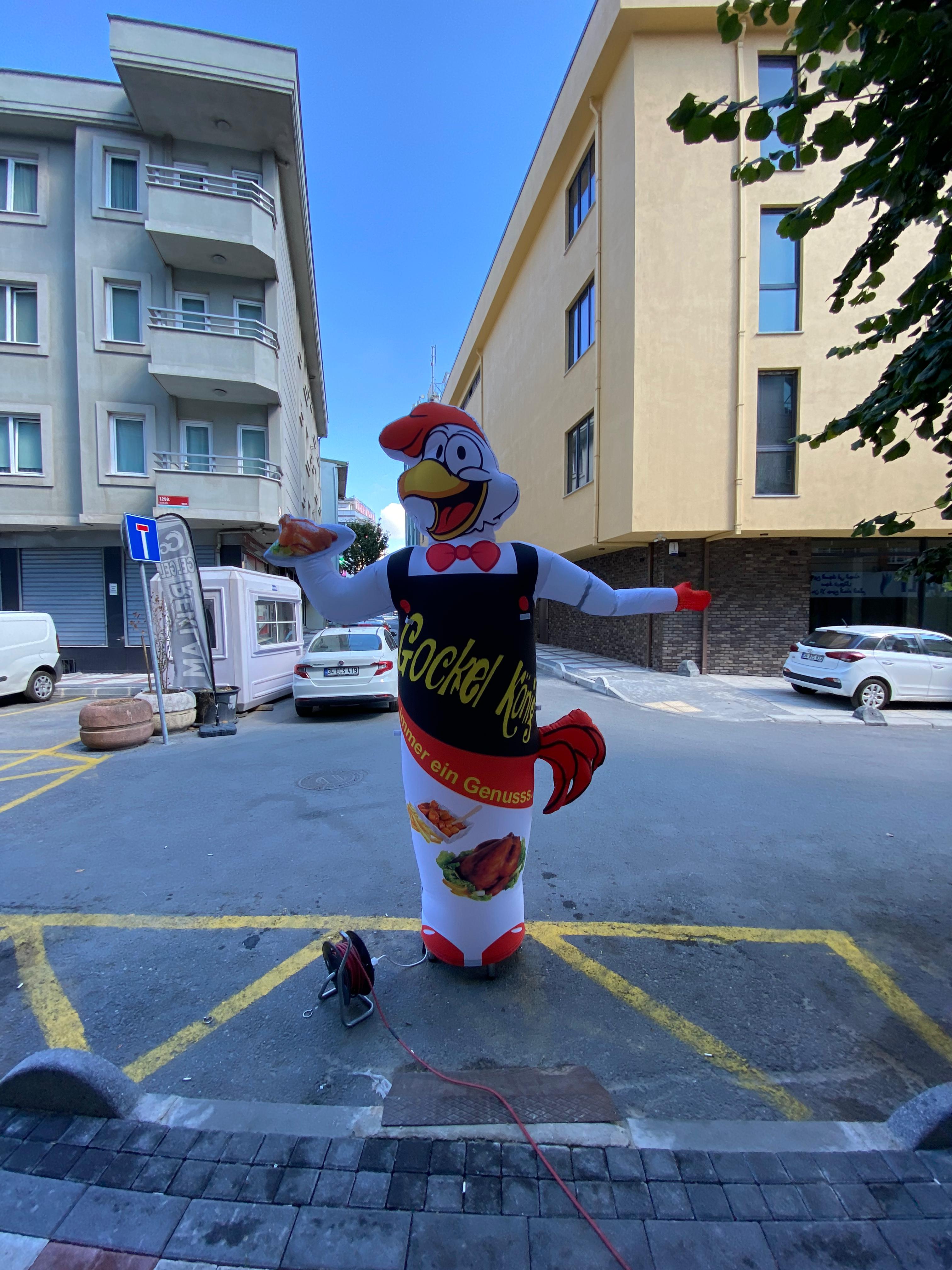 Gel Gel Balon Tavuk Reklam